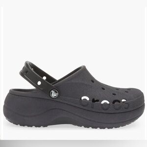 Crocs Glitter Baya Platform Clog